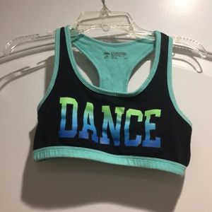 Girls dance sports bra Justice